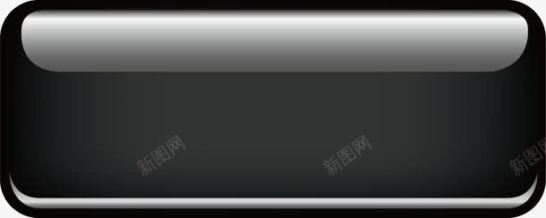 黑色水晶漂亮按钮png免抠素材_新图网 https://ixintu.com 创意按钮 漂亮按钮素材 矢量按钮 立体按钮 签到按钮 黑色按钮