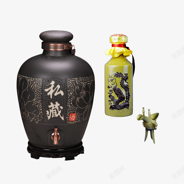 中国名牌就茅台png免抠素材_新图网 https://ixintu.com 古风酒坛 国酒茅台 酒坛子 酒水设计 酒瓶子设计 酒设计 饮品设计酒包装设计