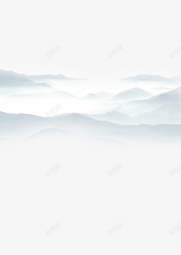 云雾缭绕群山图png免抠素材_新图网 https://ixintu.com 杩滃北 楂樺北 浜戦浘缂 浠欏 缇北 闆炬皵