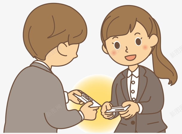 互相认识相亲的男女png免抠素材_新图网 https://ixintu.com LOVE 婚庆 恋人 情侣 浪漫 爱情 男女 相亲