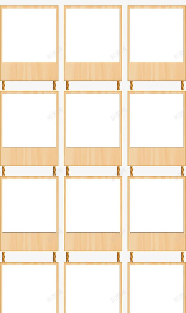 商品展示框png免抠素材_新图网 https://ixintu.com 几何 商品促销 商品展示框 木框 边框