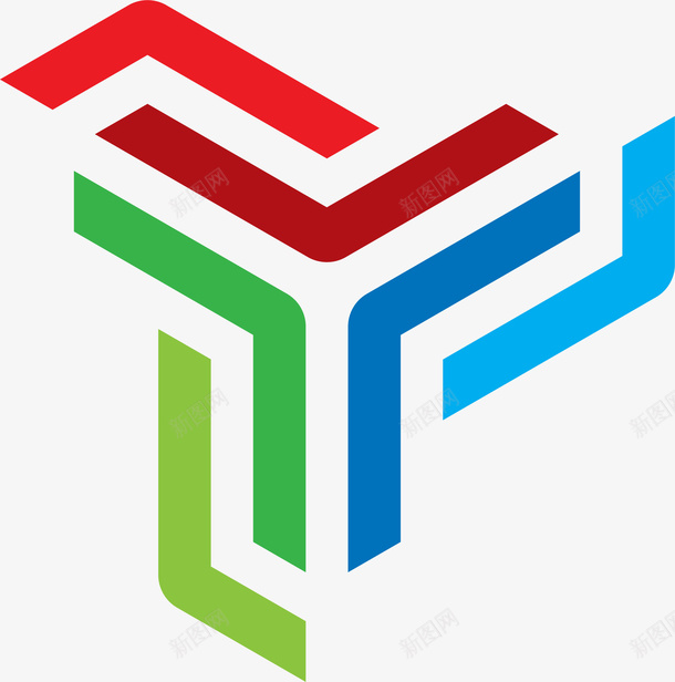 时尚立体图标装饰图案矢量图ai_新图网 https://ixintu.com 企业logo设计 企业图标 公司标志 创意企业logo 时尚几何公司图标 时尚立体图标 矢量图
