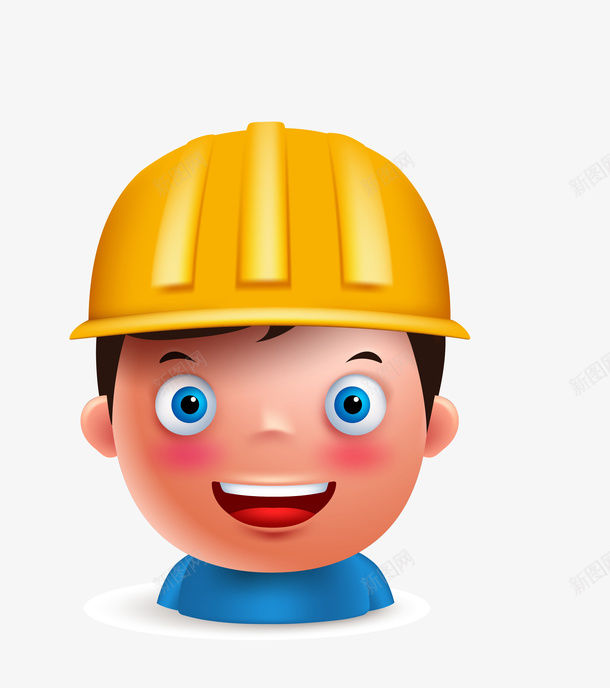 戴着不同帽子的卡通工人职业人物矢量图eps免抠素材_新图网 https://ixintu.com 各行各业 工人png 工人头像 工人帽子 工人矢量 工人职业 戴着不同帽子的卡通工人职业人物面部表情免费下载 打工行业 矢量图 表情