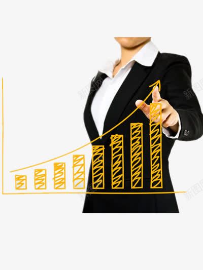 商业用图png免抠素材_新图网 https://ixintu.com 上升趋势 商业金融 箭头 箭头涨价 统计图
