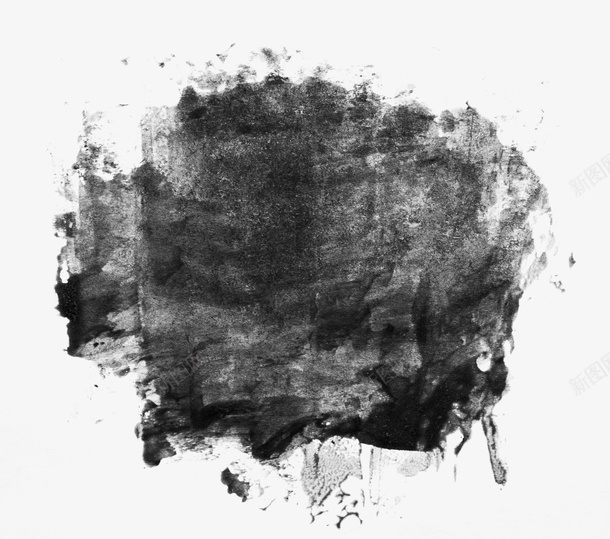 不规则斑驳颗粒涂鸦png免抠素材_新图网 https://ixintu.com 不规则 免抠 创意 墨色 斑驳 油画 涂鸦 颗粒 黑色