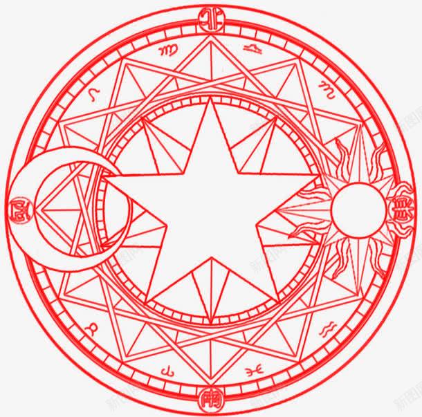 星芒png免抠素材_新图网 https://ixintu.com 八卦阵 古代 欧式
