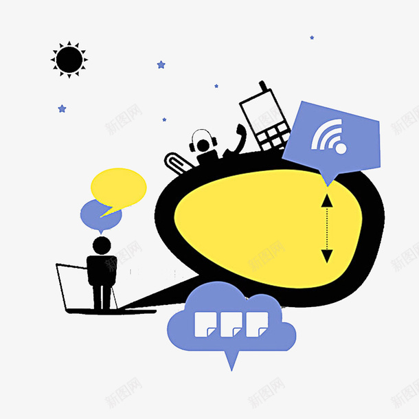 和谐网络psd免抠素材_新图网 https://ixintu.com 上网 健康宽带 和谐网络 安全网站 文明上网 绿色 绿色宽带 网络文明