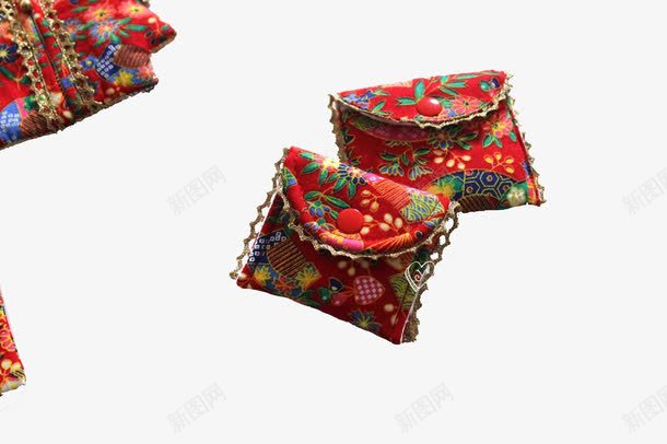手工缝制红包png免抠素材_新图网 https://ixintu.com 产品实物 手工艺品 棉布 绣花 绣花图片 花边
