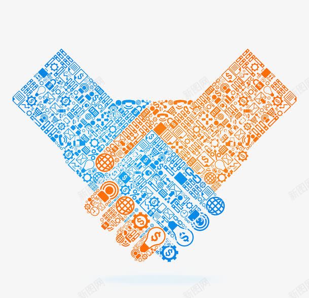 业务握手图标png_新图网 https://ixintu.com 互利 加盟 合作 商务图标 握手 欢迎加盟