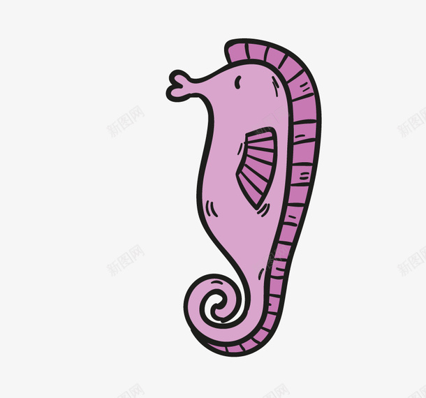 卡通装饰手绘海洋生物海报png免抠素材_新图网 https://ixintu.com 动物插画 卡通海洋生物 广告设计 手绘唯美海洋生物 旅游宣传册设计 海报设计