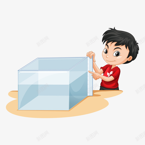 测水箱高度的青春活力男学生矢量图ai免抠素材_新图网 https://ixintu.com 人物 卡通人物 测水箱 青春 青春活力的学生 高度 矢量图
