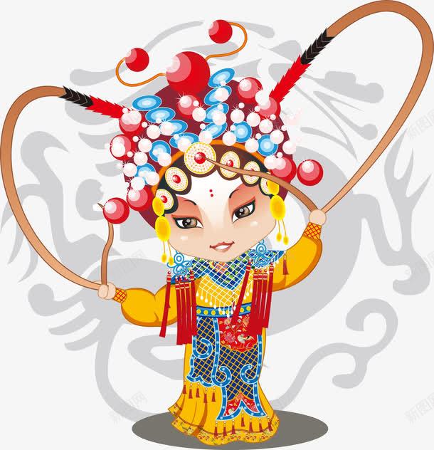 京剧人物psd免抠素材_新图网 https://ixintu.com 京剧 人物 卡通 彩色 戏剧