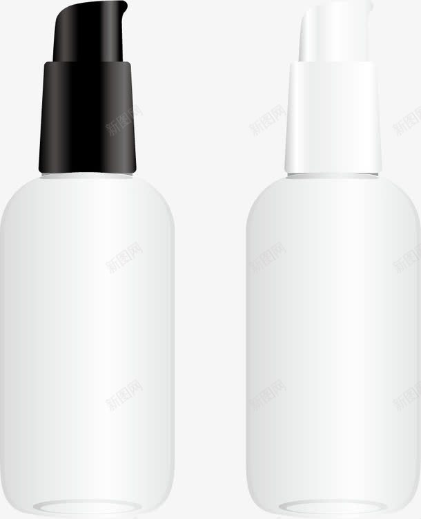 空白化妆品包装png免抠素材_新图网 https://ixintu.com 3D模型 产品包装贴图 包装素材 化妆品包装效果图 空白化妆品包装设计模板 美容护肤品包装盒