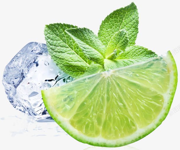 柠檬薄荷冰块png免抠素材_新图网 https://ixintu.com png 冰块 柠檬 薄荷