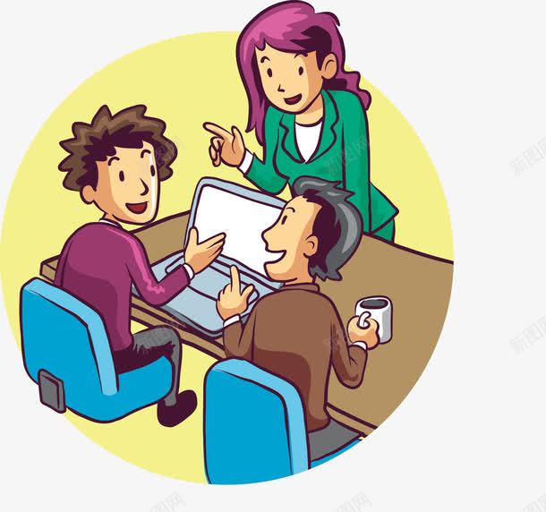 领导友好交谈png免抠素材_新图网 https://ixintu.com 上司 企业对员工的管理 公司对合作的管理 同事间的学习 工作上的交流 矢量源文件 自身的不足 良好管理制度