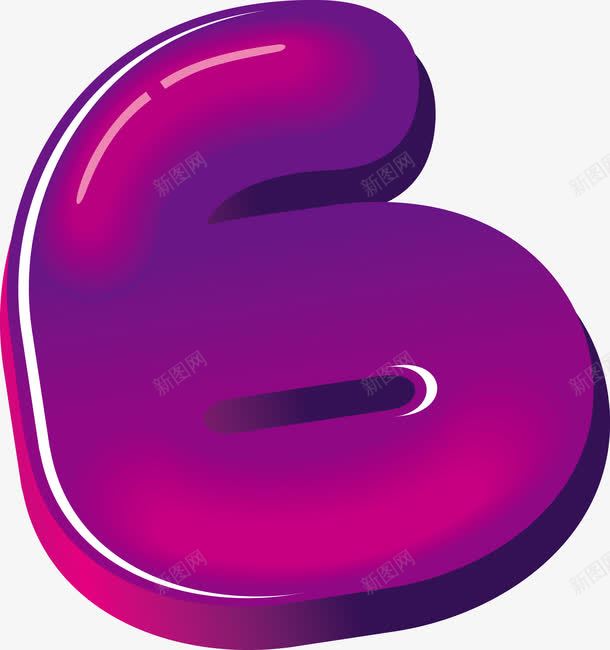 立体数字6png免抠素材_新图网 https://ixintu.com 数字 数字设计 水晶数字 糖果字 糖果数字 艺术数字 金属数字 钻石数字 阿拉伯数字