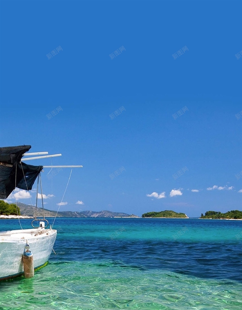 天空海景H5背景jpg_新图网 https://ixintu.com H5 H5背景 h5 大海 彩色 摄影 海水 蓝天 风景