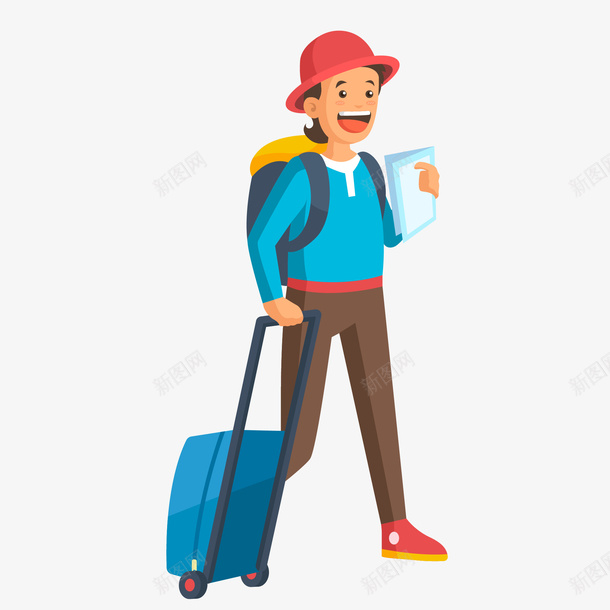 外出旅游快乐旅行矢量图ai免抠素材_新图网 https://ixintu.com AI矢量 人物 出游 在路上 外出 快乐 快乐旅行 旅人 旅游 旅行 游玩 矢量图 离开 设计 诗意 远方