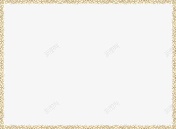 金色花纹长方形边框中秋png免抠素材_新图网 https://ixintu.com 中秋 花纹 边框 金色 长方形