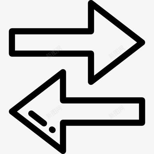 开关图标png_新图网 https://ixintu.com 互换 开关 方向 水平 箭头