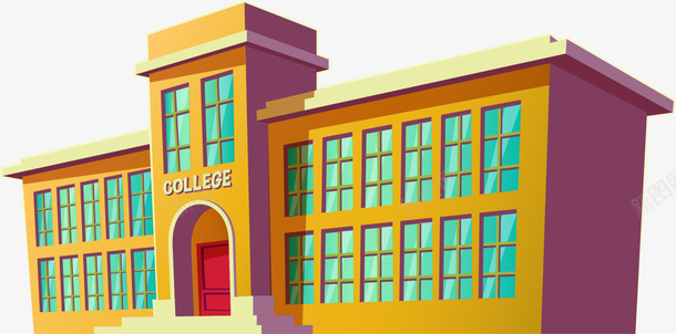 开学季黄色大学房屋png免抠素材_新图网 https://ixintu.com college 大学房屋 学校房屋 开学季 教学楼 黄色房屋