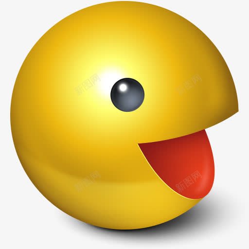 可爱的球笑脸黄色的游戏游戏情感图标png_新图网 https://ixintu.com ball cute emoticon emotion face game gaming pacman smiley yellow 可爱的 情感 游戏 球 笑脸 表情符号 面对 黄色的