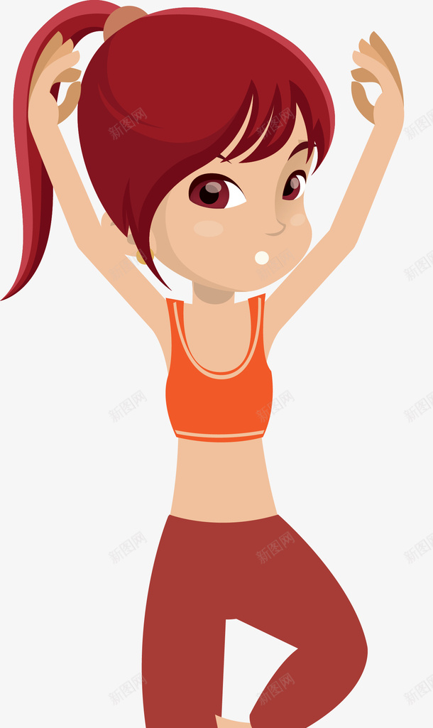瑜伽动作png免抠素材_新图网 https://ixintu.com 休闲 休闲娱乐 健美 健身 儿童瑜伽 印度瑜伽 女性 手绘 插画 瑜伽 瑜伽动作 瑜伽女性 线条 运动 锻炼