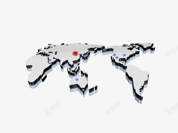 PPT元素地图png免抠素材_新图网 https://ixintu.com PPT ppt模板免费下载 信息图表免费PNG 公司简介PPT 地图 标签 重大事件