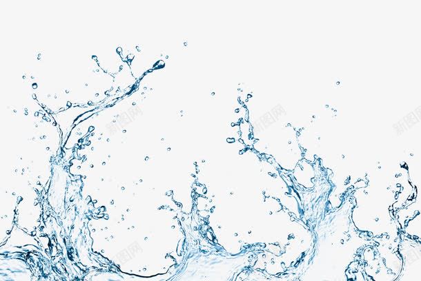 水滴水纹迸溅水水形状png免抠素材_新图网 https://ixintu.com 形状 水滴型 滴水
