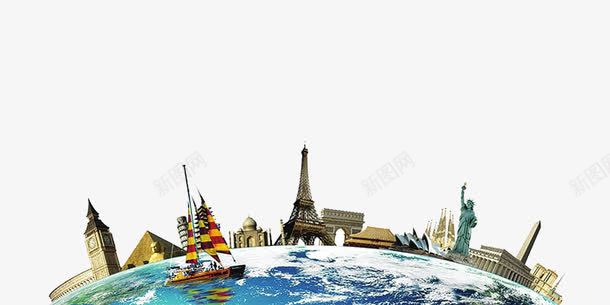 全球旅游留学png免抠素材_新图网 https://ixintu.com 卡通漫画国外留学 国留旅游 手绘留学生 漫画留学 美国留学 送孩子留学