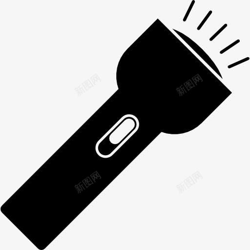 手电筒图标png_新图网 https://ixintu.com 光源 工具和用具 手电筒 灯 电源