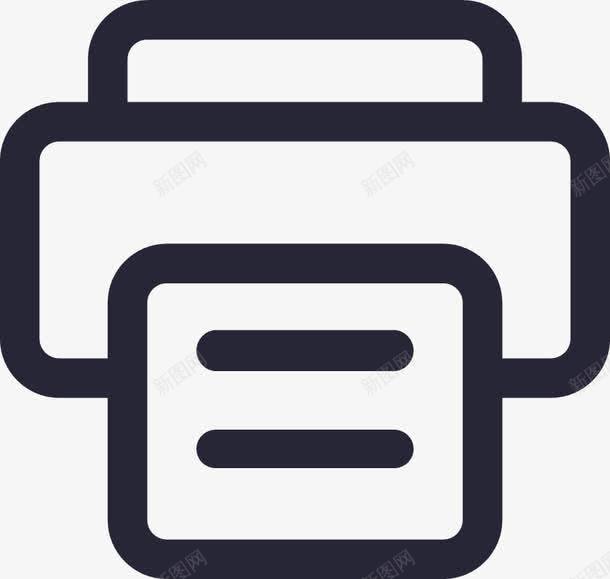 打印设备图标png_新图网 https://ixintu.com 办公 办公用品 办公电器 办公电子设备 办公设备 印刷机 打印 打印机图标 打印设备 打印设备矢量图 打字复印