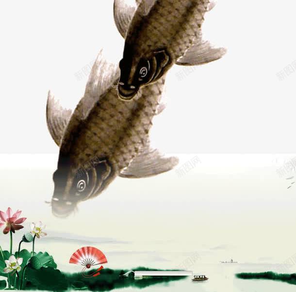 水墨鲤鱼png免抠素材_新图网 https://ixintu.com x展架 展板模板 广告设计模板 松滋 松滋鱼火锅 洈水 海报 源文件 白云边大酒店 鱼 鱼头宴 鱼火锅 鱼火锅下载 鱼火锅模板下载
