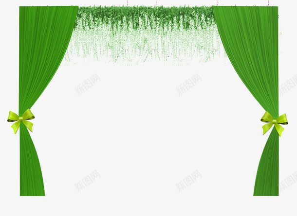 绿色浪漫婚礼花门png免抠素材_新图网 https://ixintu.com 免抠 婚礼拱门 婚礼花门 森系 森系婚礼