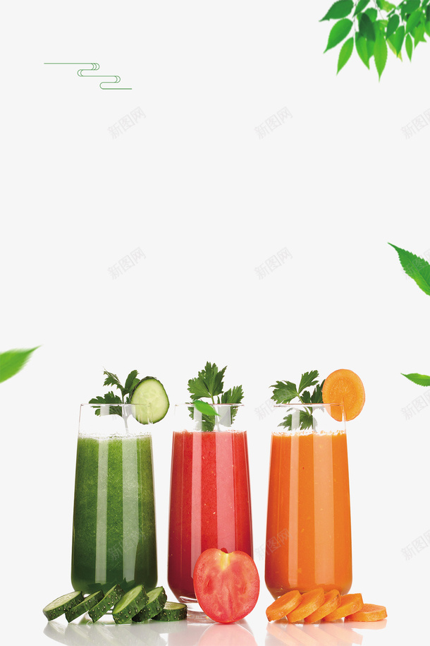 夏日果汁店促销装饰边框png免抠素材_新图网 https://ixintu.com 冷饮 平面设计 果汁 果汁店 饮品 饮料 鲜榨果汁