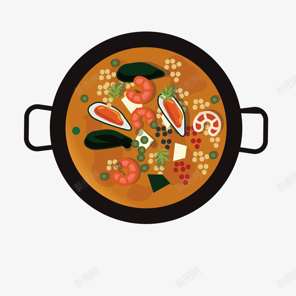 卡通手绘火锅美食png免抠素材_新图网 https://ixintu.com 创意 动漫动画 卡通手绘 火锅美食 简约 食物