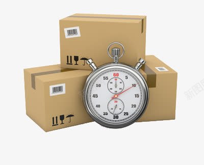 快递配送时间png免抠素材_新图网 https://ixintu.com 包装 时效 高效