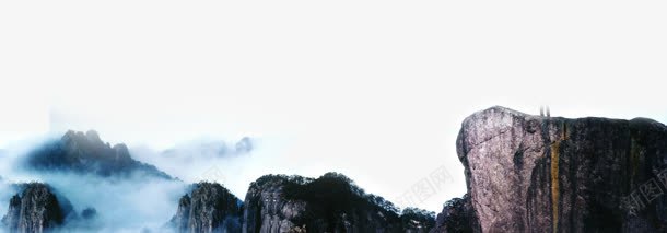 山水美景大山云雾png免抠素材_新图网 https://ixintu.com 云雾 大山 山水 美景