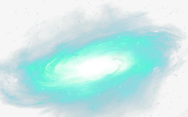 蓝色星空晕染光png免抠素材_新图网 https://ixintu.com 光效 光晕 星光 装饰图案
