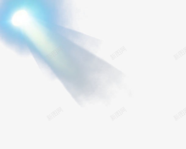蓝色顶光png免抠素材_新图网 https://ixintu.com 发光 散射 灯光 灯具 蓝色 顶光 顶灯