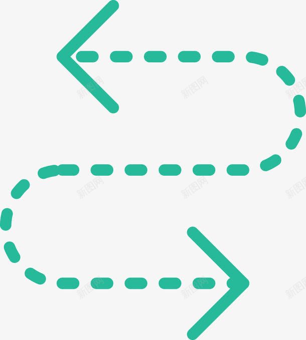拐弯箭头图标png_新图网 https://ixintu.com 双箭头 图标 往返箭头 拐弯箭头