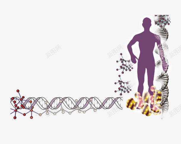 医药分子结构psd免抠素材_新图网 https://ixintu.com 分子 制药 医疗名片 医疗行业 医药 医院 构成 结构 药丸