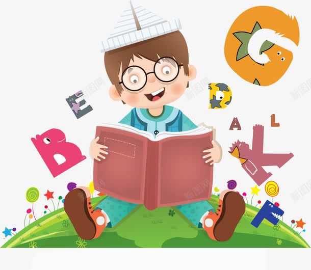 卡通学习英语的男生矢量图ai免抠素材_新图网 https://ixintu.com 卡通 卡通学习 卡通男生 学习 学英文 男生 男生卡通 矢量图 矢量图形 英语 英语学习