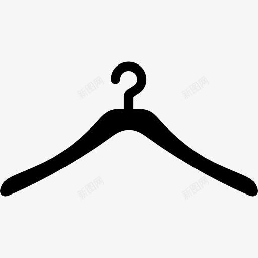 衣架图标png_新图网 https://ixintu.com 工具 工具和用具 挂 时尚 衣服
