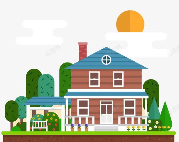 建筑绿化图标png_新图网 https://ixintu.com 别墅 平面图 建筑 建筑图标 建筑平面图 建筑设计 建筑设计效果图 彩图 房屋建筑 景观设计 标志图标 楼房 环境设计 规划 设计