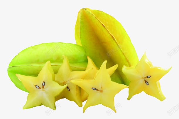杨桃png免抠素材_新图网 https://ixintu.com 产品实物 水果实拍 热带特色 食物png 食物免扣 食物矢量图 食物高清实拍 黄色水果