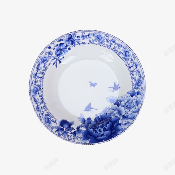 青花瓷盘子餐具png免抠素材_新图网 https://ixintu.com 盘子 美食 陶瓷盘 青花瓷 食品 餐具