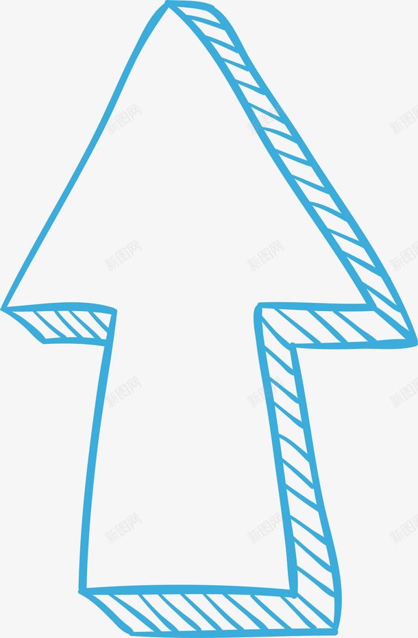 手绘的拉伸方向箭头png免抠素材_新图网 https://ixintu.com 上升箭头 向上 左右箭头 拉伸方向箭头 拉伸箭头 旋转箭头 箭头