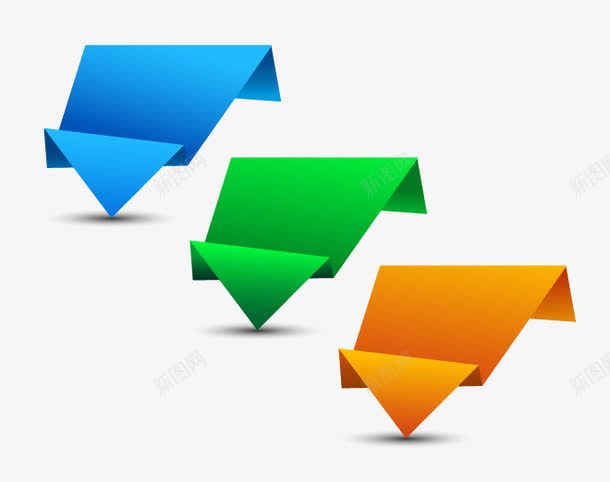 不规则导航条png免抠素材_新图网 https://ixintu.com PPT元素 不规则 导航条 标题