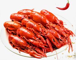 海鲜小龙虾美食促销宣传海报素材